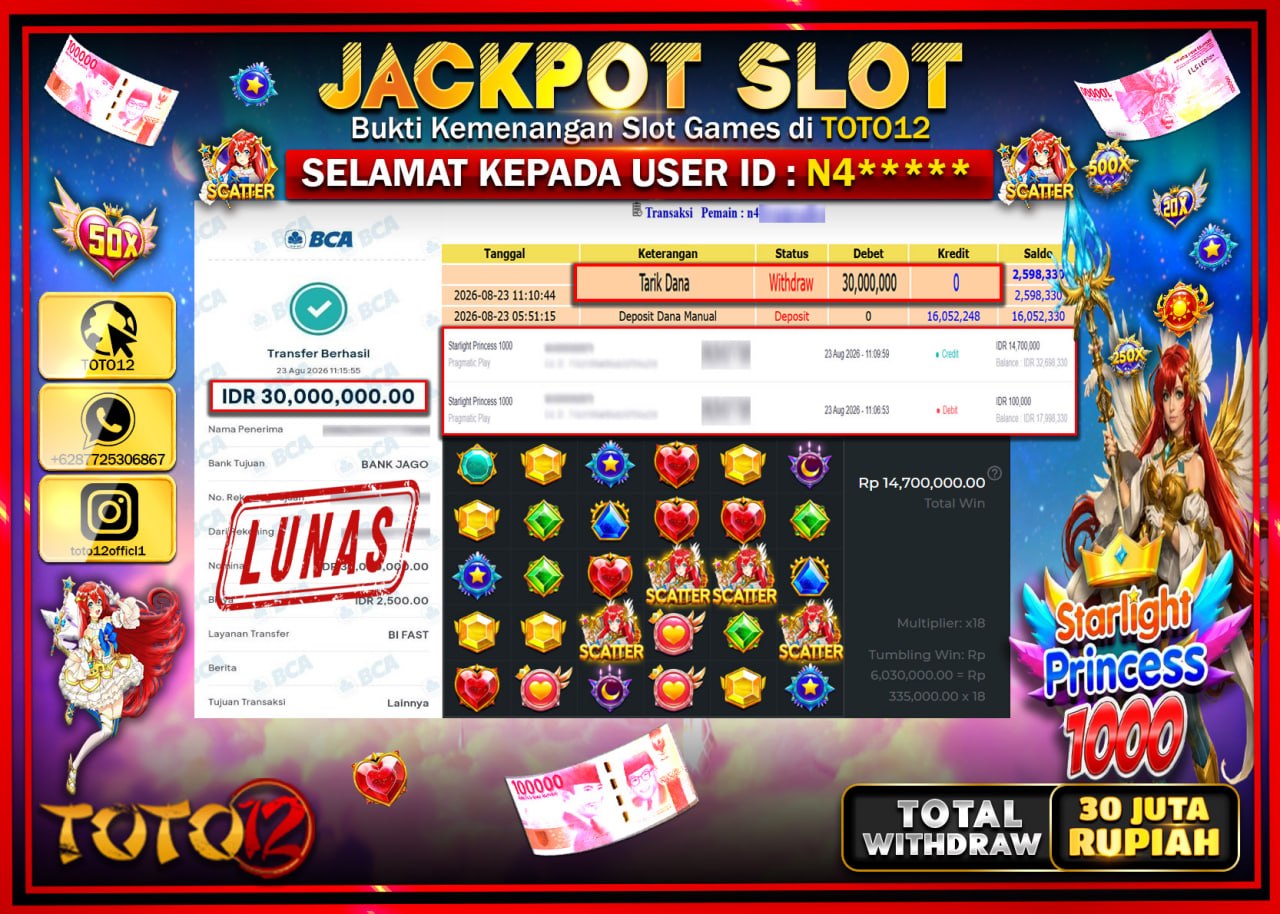 hanya-di-toto12-jp-pasti-di-bayar-lunas-dan-cepat-jackpot-slot-game-starlight-princess-1000-rp30000000-07-23-21-2026-08-24